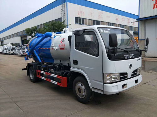 东风5方吸污车厂家推荐报价 车型小巧容量大
