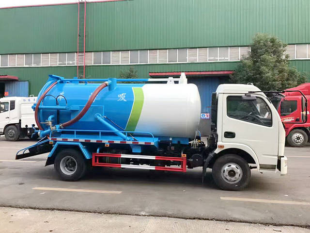 8吨吸污车,东风福瑞卡