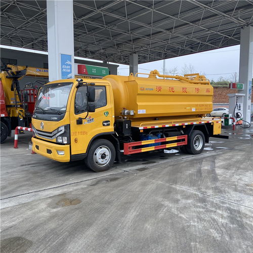 多利卡吸污车 清洗疏通车厂家 抽泥浆车报价